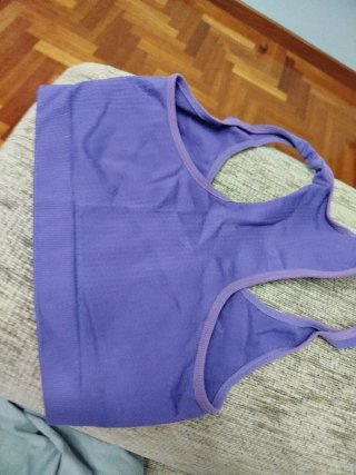 Sujetador deportivo Spach morado