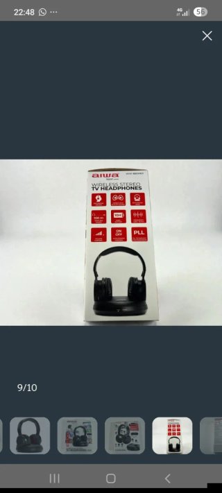 Auriculares Inalámbricos Aiwa WHF-880MKII