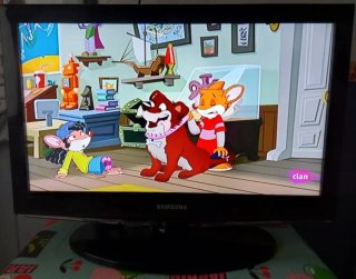 Televisión Samsung Negra