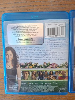 Weeds Blu-ray y DVD Temporadas 1-4