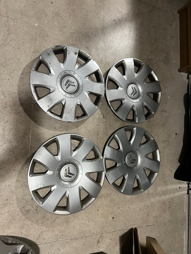 Tapacubos Citroën 16 Originales (Juego 4)