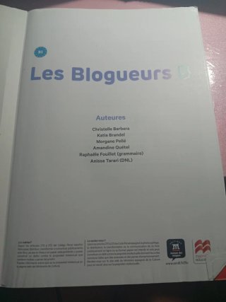 Les blogueurs Livre de l'élève