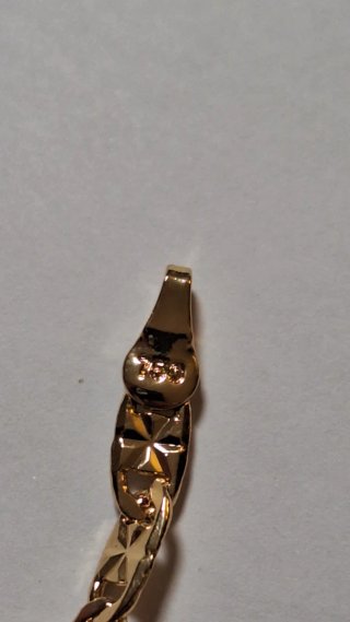 Pulsera Esclava Oro 750