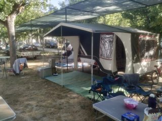 Comanche Montana Caravana Tienda