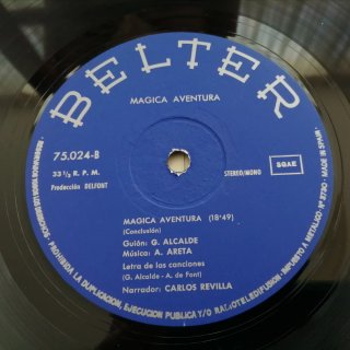 Magica Aventura. BSO. 1970