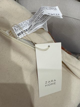 Cojín Zara Home Diseño Étnico