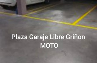 Plaza de moto en Griñón