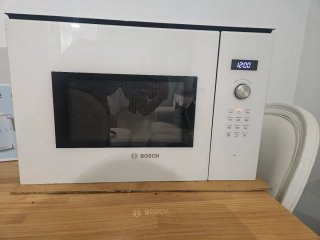 Microondas Integrable Bosch Blanco BFL524MW0