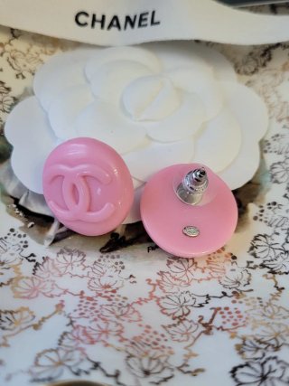 Pendientes Chanel Rosa