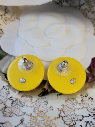 Pendientes Chanel Amarillos