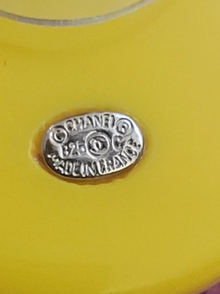 Pendientes Chanel Amarillos