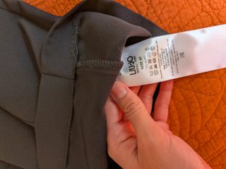 Tubino Liu Jo nero con pizzo