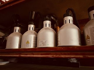Focos Calienta Platos Extensibles por unidad