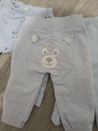 Pack 3 Pantalones Bebé Azul