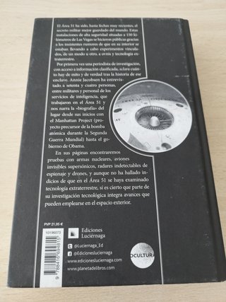 Área 51 Annie Jacobsen La Historia Jamás Contada d