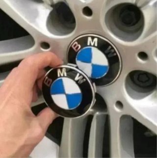 4 CENTROS BUJE RUEDA TAPAS LLANTAS ORIGINALES BMW