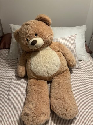 Oso de peluche gigante marrón