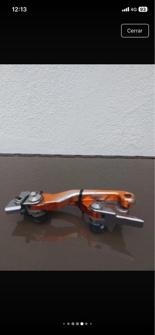 Manetas articuladas KTM Naranja/Plata
