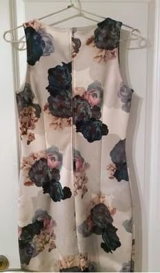 Vestido H&M Estampado Floral Talla M