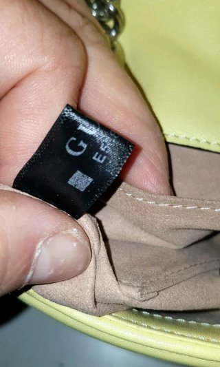 Borsa Gucci Gg Marmont Giallo