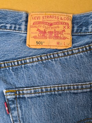 Levi's 501 Vintage 2003 Polonia 273 Vaquero Recto