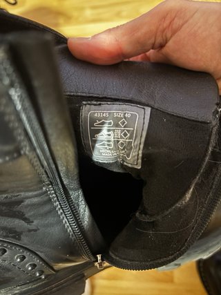 Botas XTI Piel Talla 40 Negras