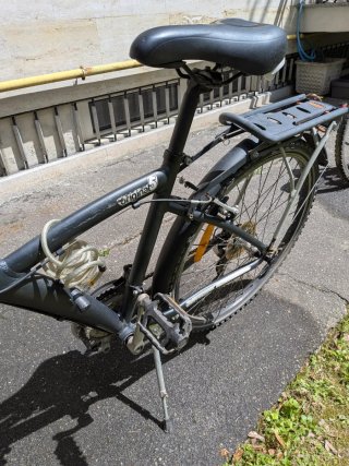 Bici con cambio Shimano, raggio 28 pollici