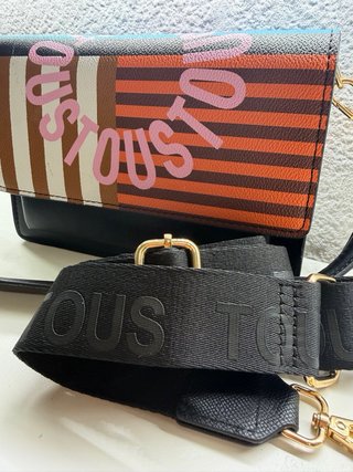 Bolso Tous Negro Multicolor