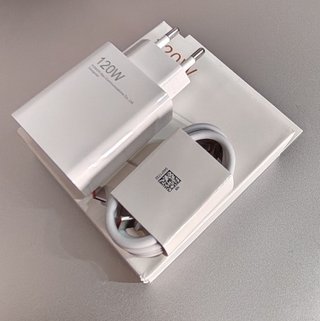 Caricabatterie compatibile Xiaomi 120W con cavo di ricarica rapida