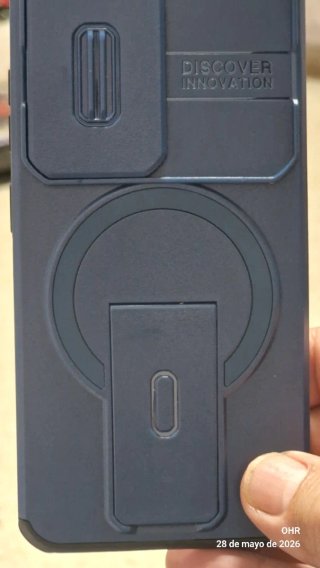 Funda S24 con tapa cámara y soporte