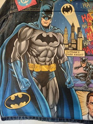Chaqueta vaquera personalizada Batman