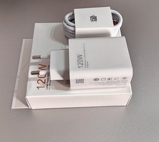 Caricabatterie compatibile Xiaomi 120W con cavo di ricarica rapida