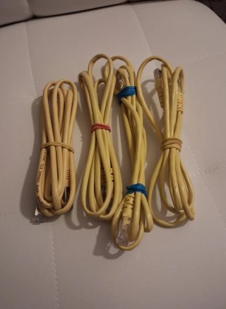 4 Cavi di Rete Cat 5e 1.5m [3135]