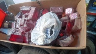 Lote de piezas de moto