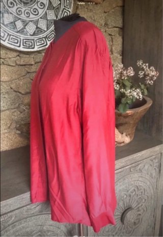 Camicia Stefanel Tg. Unica Rosso Cardinale