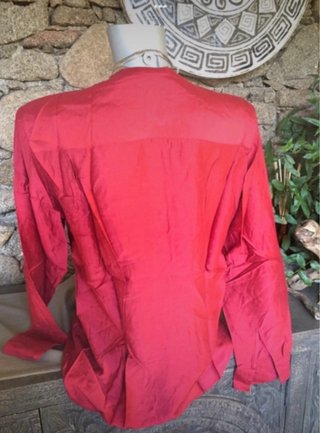 Camicia Stefanel Tg. Unica Rosso Cardinale