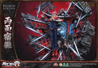 Figura Resina Ryomen Sukuna Jujutsu Kaisen