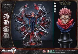 Figura Resina Ryomen Sukuna Jujutsu Kaisen