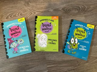 Pack 3 libros Escuela de Monstruos
