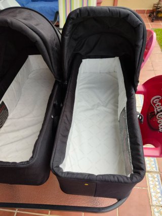 2 Capazos Baby Monsters para carrito gemelar
