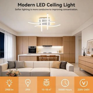 Lámpara de techo LED moderna 29W