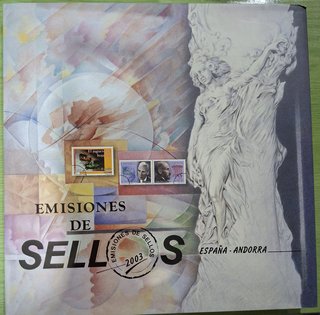 Libro Oficial de Correos Sellos España 2003