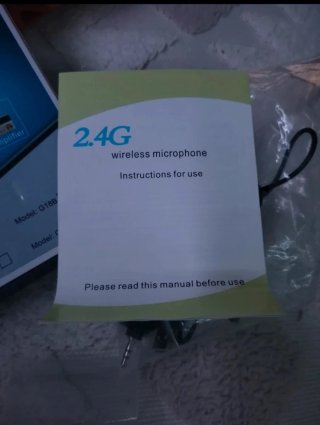 Micrófono Inalámbrico 2.4G (Modelo G18)