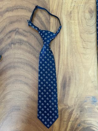 Corbata Yago Azul con Diseño