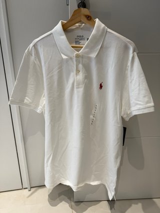 Polo Ralph Lauren Blanco Talla L Nuevo