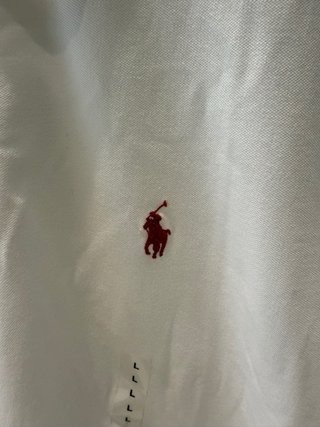 Polo Ralph Lauren Blanco Talla L Nuevo