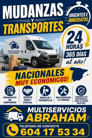 Mudanzas y transportes nacionales