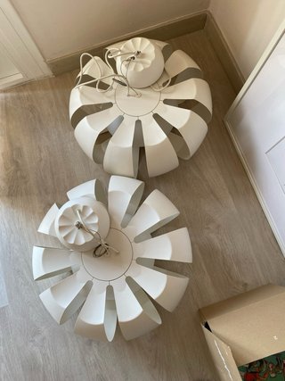 Lámpara colgante blanca Ikea