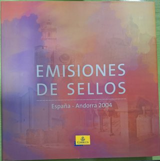 Libro oficial Correos Sellos España año 2004