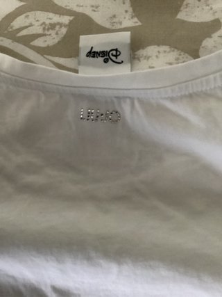 Camiseta Liu Jo Mujer Blanca Minnie Mouse